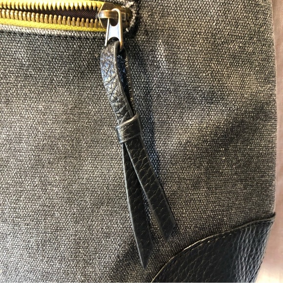 Pistil The Sure Thing Tote bag mottled canvas and faux leather accents OS - Picture 4 of 10